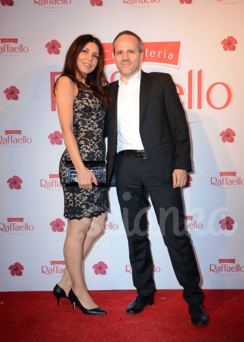 Sepideh Vahdad, Roberto Neccia z Ambasady Włoch Ścianka<