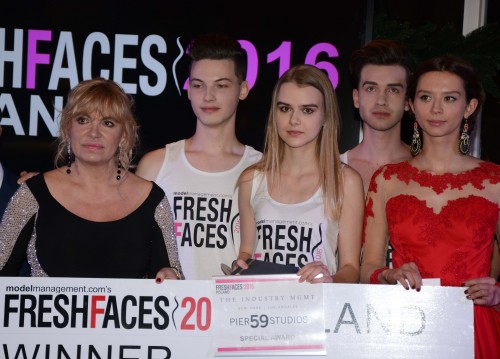 Maggie Haese, Urszula Gumieniak - zwyciężczyni Fresh Faces Poland 2016, Alexa Łuczak Ścianka<